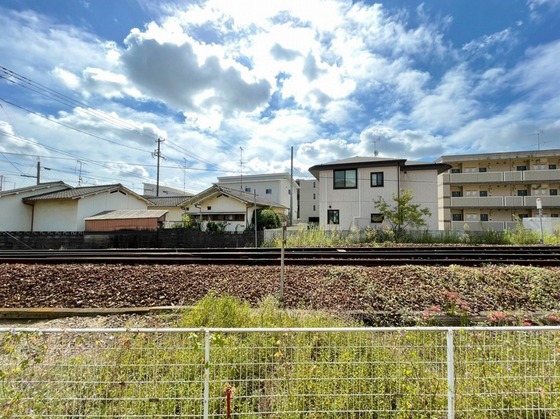 【岡山市北区大安寺中町のアパートの眺望】