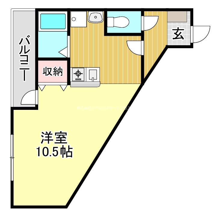 フェイム瀬田の間取り