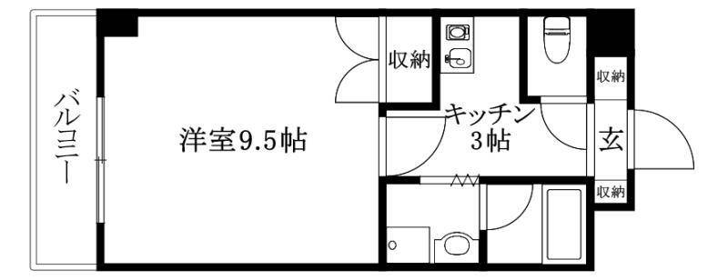 伊予郡砥部町重光のマンションの間取り