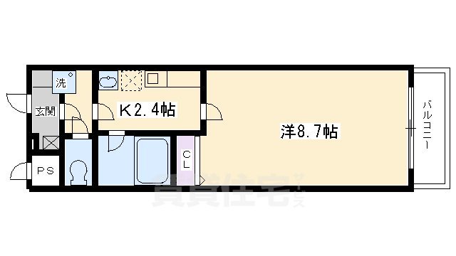 ビレイユ真英七条本町の間取り