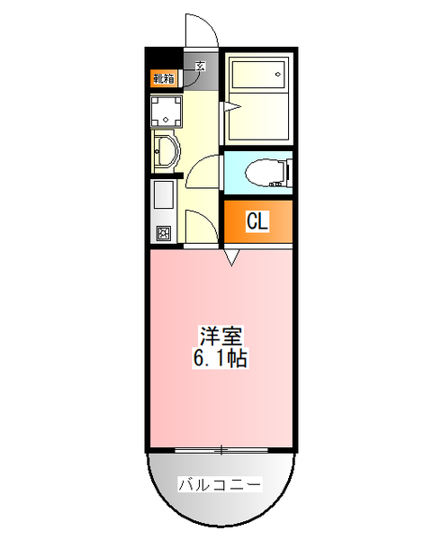 コスモハイツの間取り