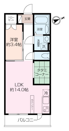 ETSUBO長後の間取り