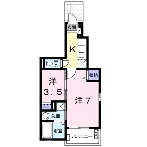 カーサ・ソラーレの間取り