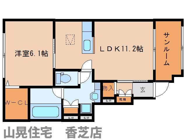 エクセレントカーサの間取り