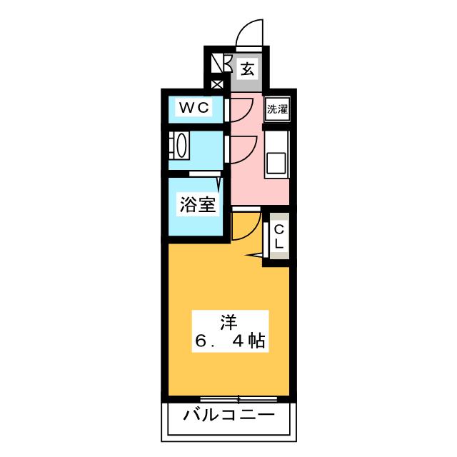 プレサンスＴＨＥ新栄の間取り