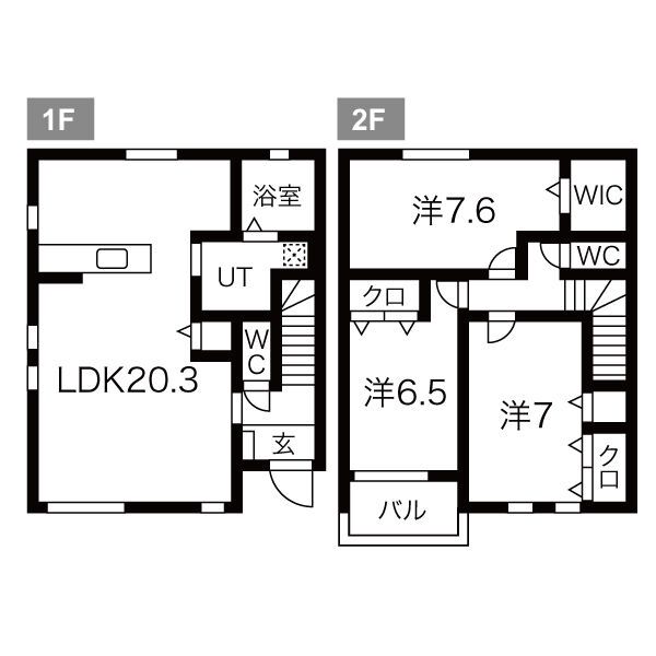 グランデKIIの間取り