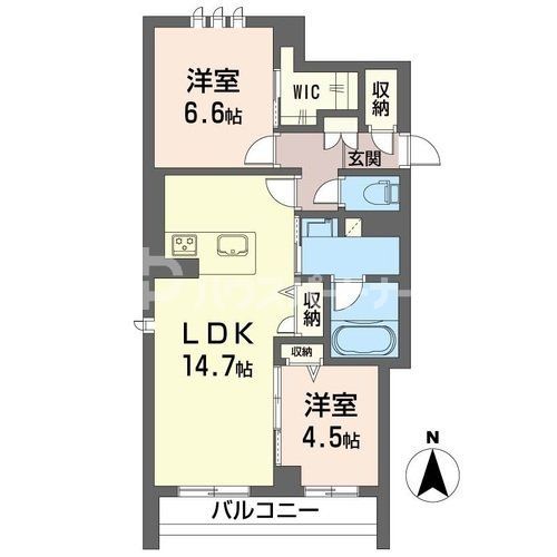 コンフォーザの間取り