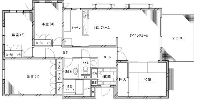 クレインヒルズ大森の間取り