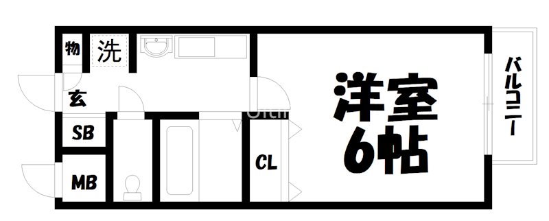 プレサンス京都駅前IIの間取り