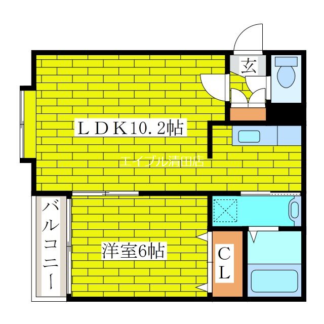 ホワイトハウスの間取り