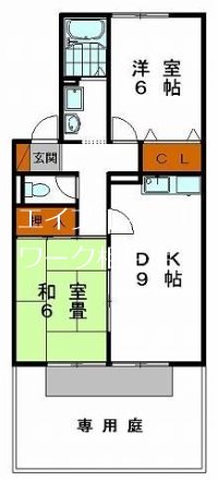 ハイカムール・山手の間取り