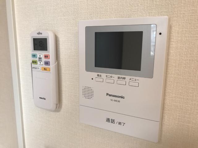 【倉吉市見日町のアパートのセキュリティ】