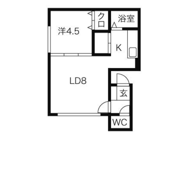 ガレーラの間取り