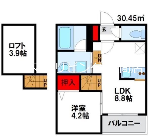 REALES(リアレス)手光南の間取り