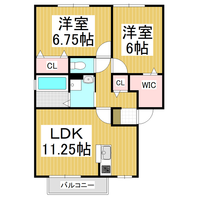 ＬＵＰＩＮＡ　ＧＡＲＤＥＮの間取り