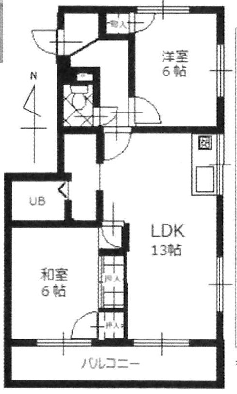 クレセントヤシロの間取り