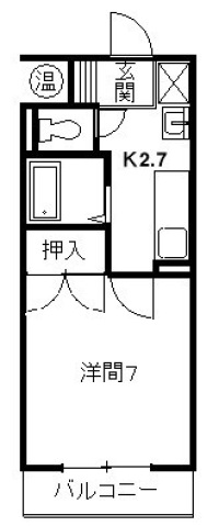 グランドハイツ布橋の間取り