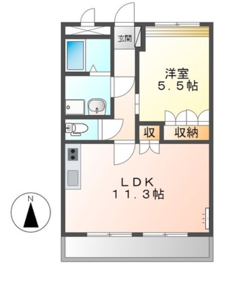 クイーンパレスの間取り