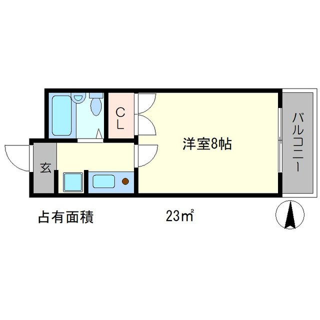 詩仙ハイムIIの間取り