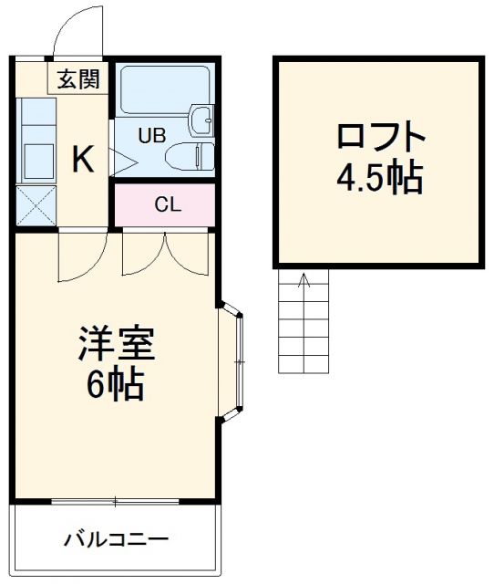 パルーム栗山Ｎｏ．２の間取り