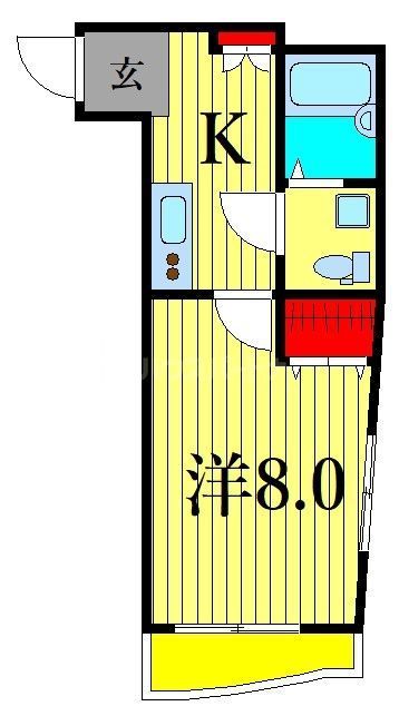 グランシャレー青砥の間取り