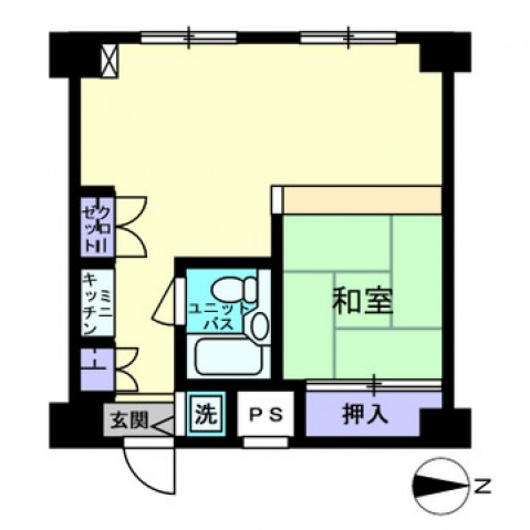 アルファコンフォート熊本の間取り