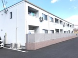 【熊本市西区池亀町のアパートの建物外観】