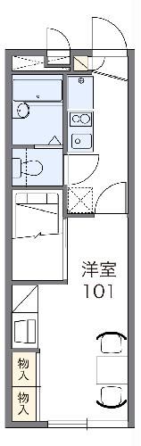 レオパレスＫ＆Ｔ　鴛鴨の間取り