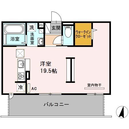 パラディーソ　C棟の間取り