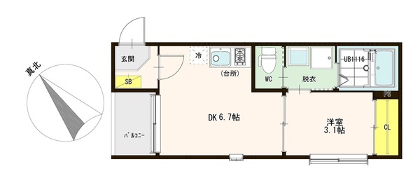 ortensiaの間取り