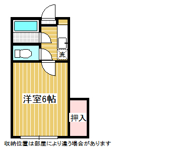 コーポ菊地の間取り