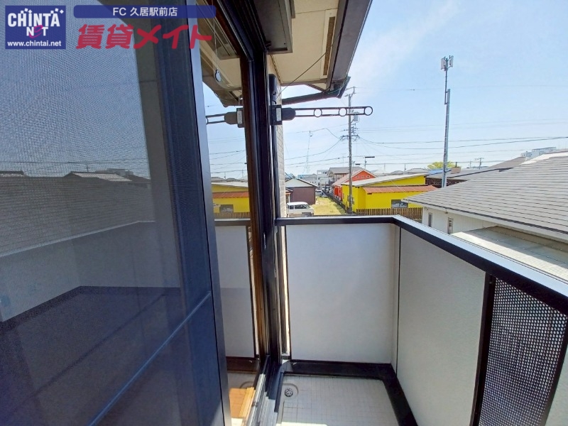 バルコニー　同物件別部屋参考写真です。