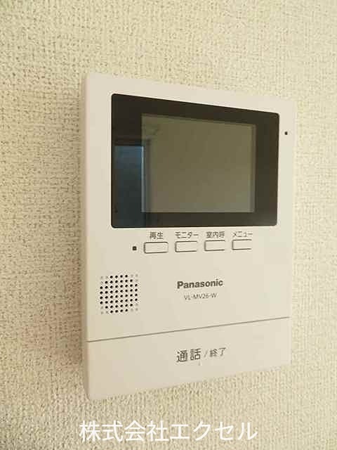 セキュリティ　安心のTVインターホン完備です。