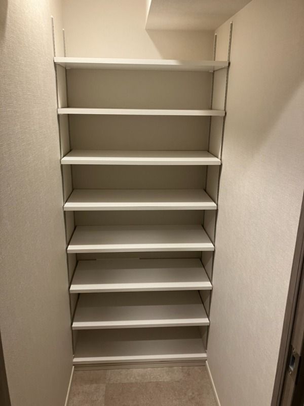 収納　ちょっとした収納スペースも充実しています