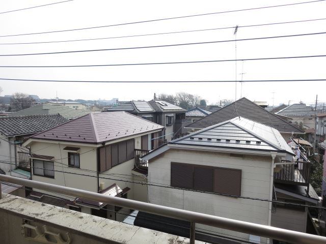 眺望　ベランダから見た風景