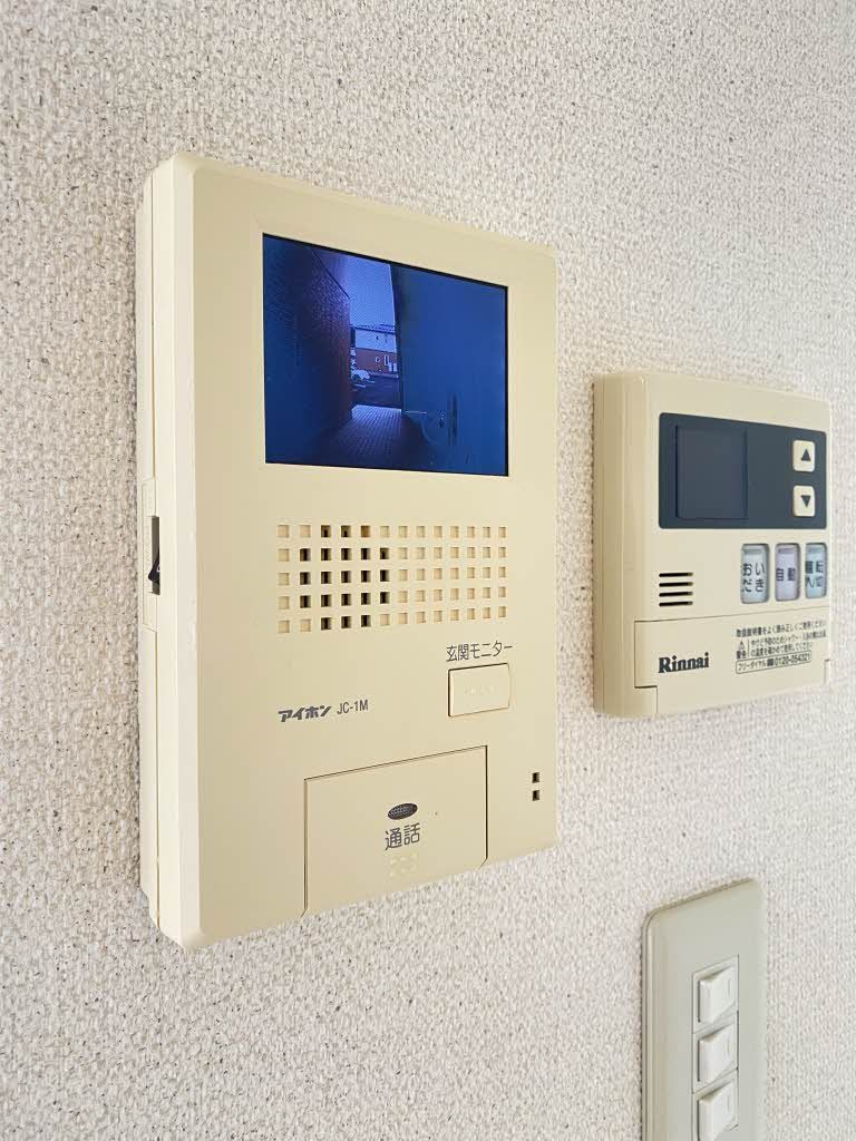 セキュリティ　モニタ付きドアホン