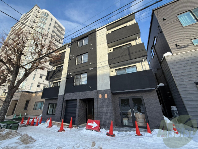 建物外観　札幌市豊平区豊平８条「ｍａｉｓｏｎ　Ｒｉｅｌ学園前」