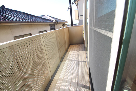 バルコニー　※別部屋の写真です