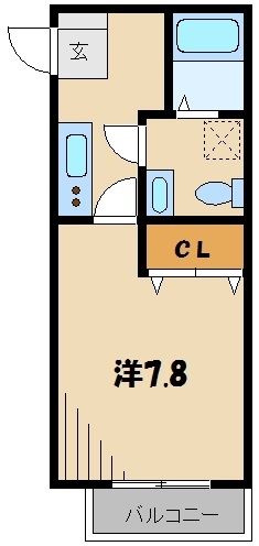 西武池袋線 所沢駅 徒歩5分 3階建 築19年の間取り写真