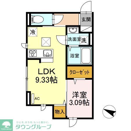 Maison de Vegaの間取り写真