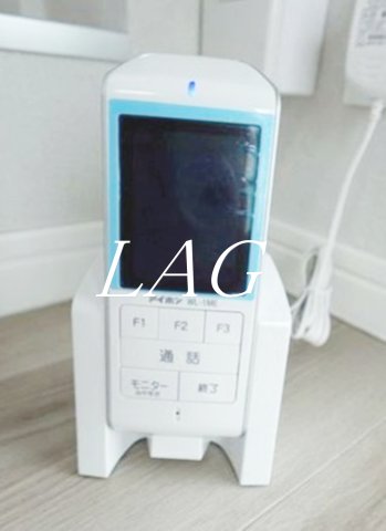 セキュリティ　モニター付きインターフォンです。