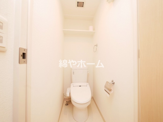 トイレ　ゆったりとした空間のトイレです