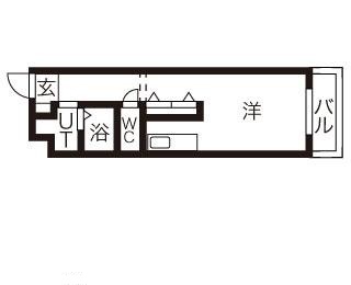 札幌市北区あいの里三条のマンションの間取り