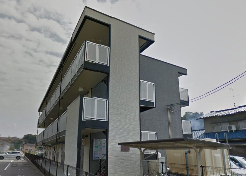 福山市加茂町大字下加茂のアパートの建物外観