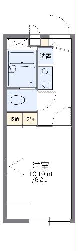 レオパレスことぶきの間取り