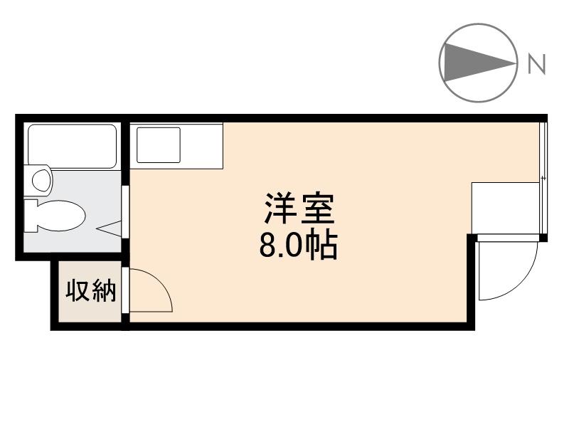 山口ハイツの間取り