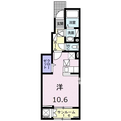 ベイル　ウィン　IIの間取り