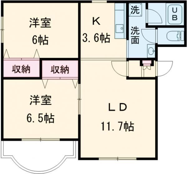 マンションビューティーの間取り