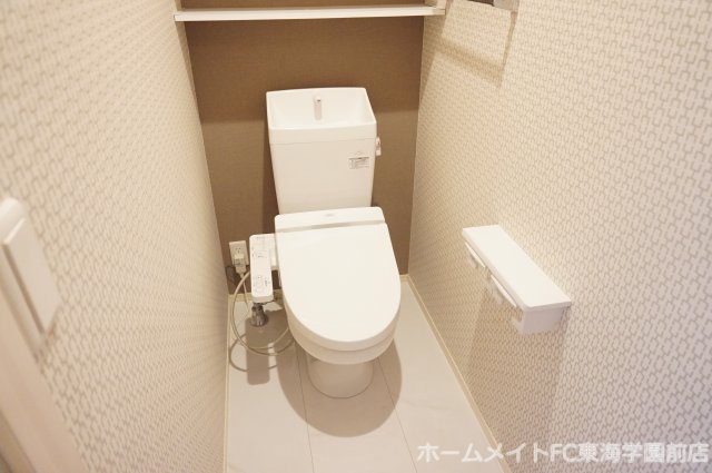 【合志市須屋のアパートのトイレ】