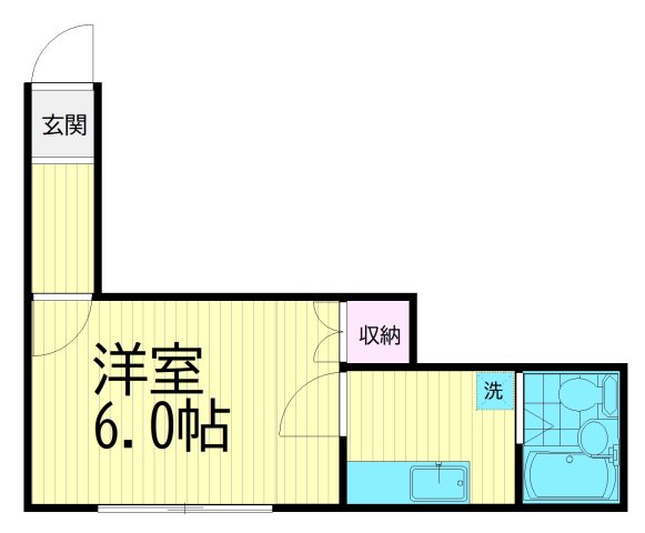 日吉第一ＱＳハイムの間取り